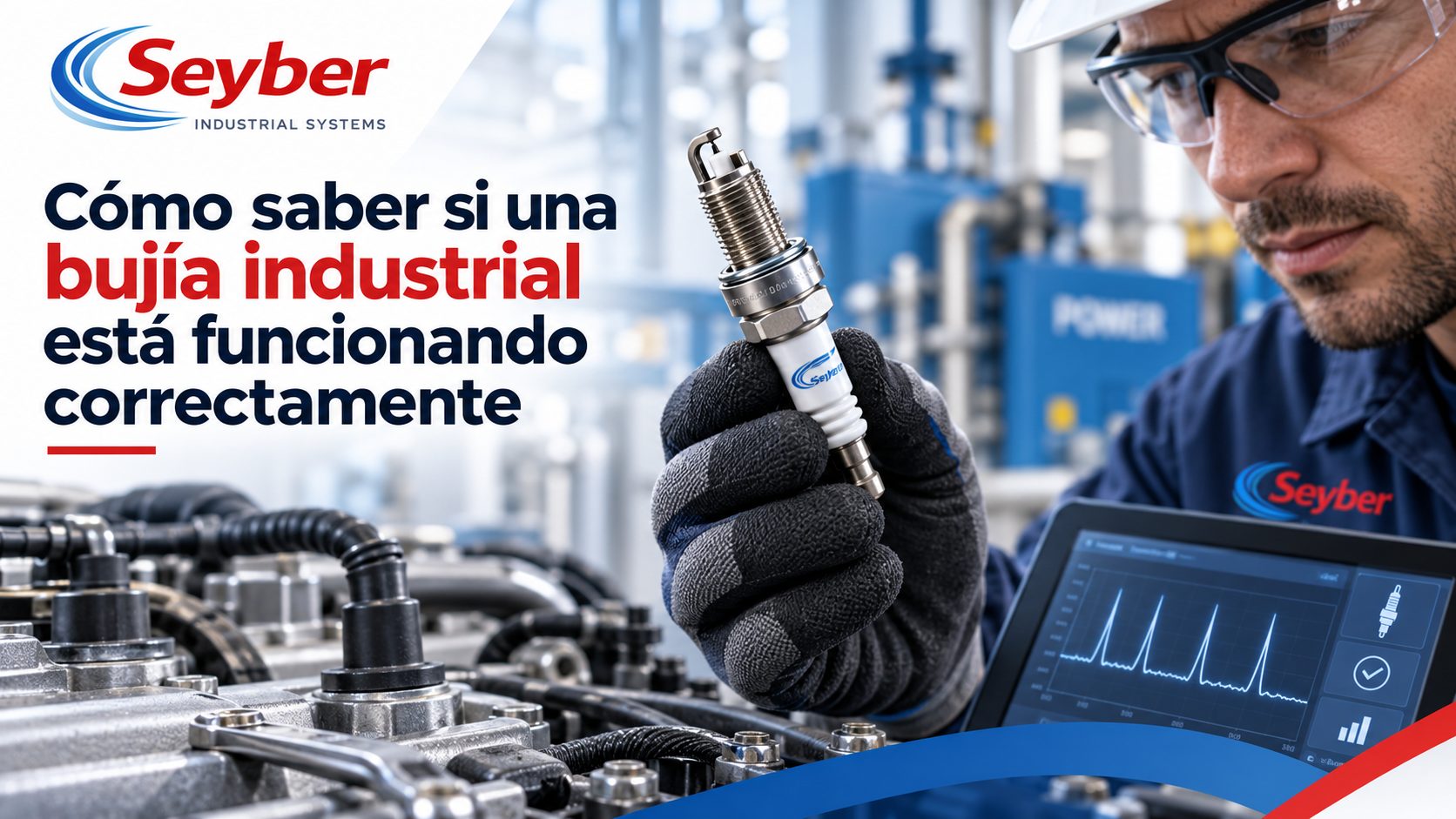 Cómo saber si una bujía industrial está funcionando correctamente