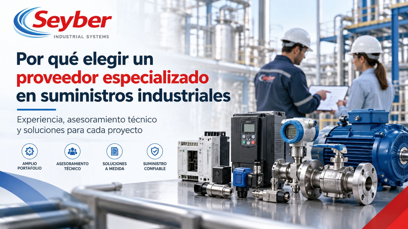 Por qué elegir un proveedor especializado en suministros industriales